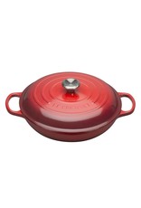 Le Creuset Campagnard braadpan 30 cm Cerise