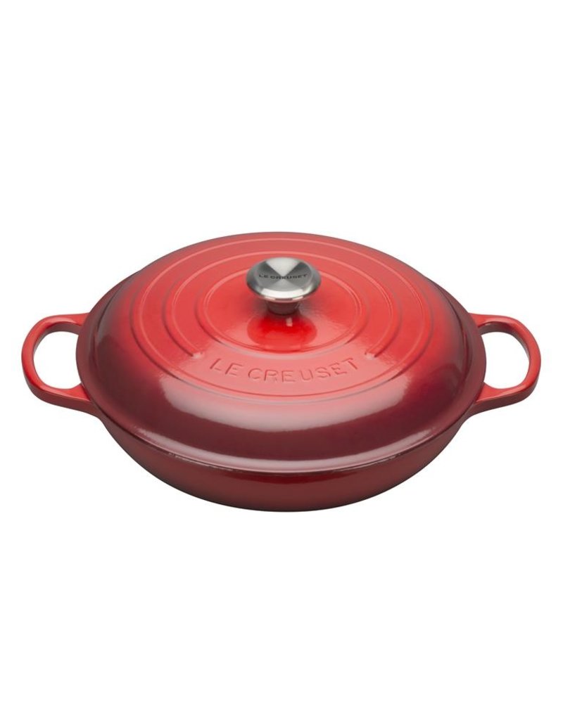 Le Creuset Campagnard braadpan 30 cm Cerise