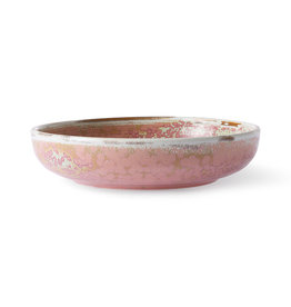 HKLIVING Home Chef Deep Plate "Rustic Pink " HK Living