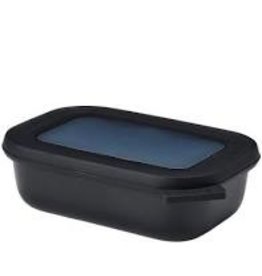 Multikom Rechthoekig 500 ml Nordic Black