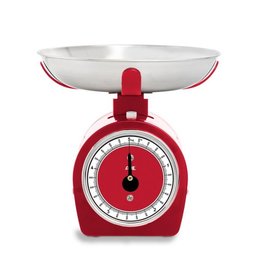 Keukenweegschaal ''Shirley'' rood