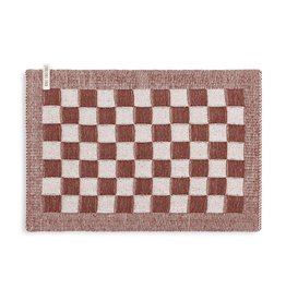 Gastendoek ecru/roest