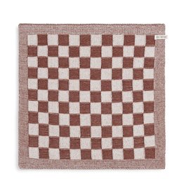 Keukendoek ecru/roest