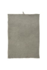 Wafeldoek theedoek Grey