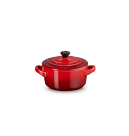 Le Creuset Mini braad pannetje le creuset CERISE
