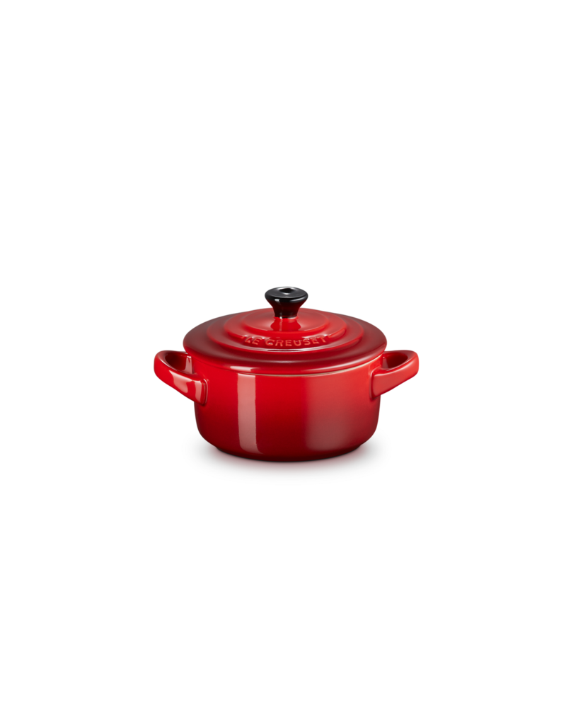 Le Creuset Mini braad pannetje le creuset CERISE