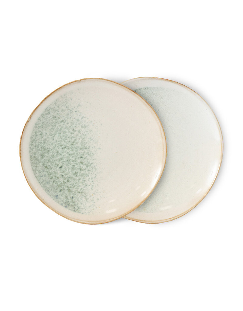HK Living 70's Side Plate "Mist " HK Living