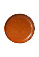 HKLIVING Chef ceramics side plate BURNED ORANGE