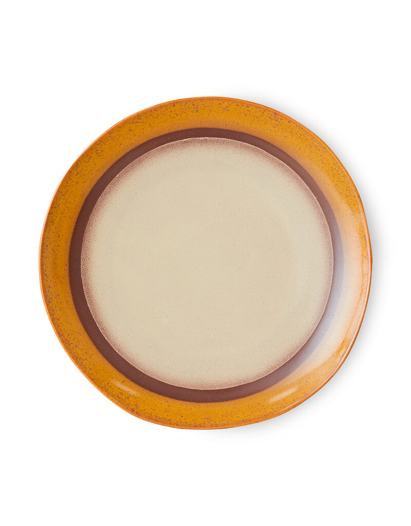 HKLIVING HK dinner plate COCONUT