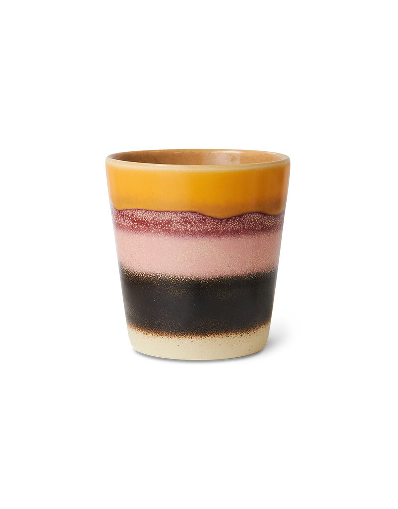 HK 70's coffee mug SUNSET