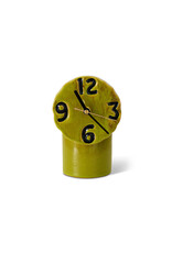 HKLIVING Retro ceramic clock OLIVE