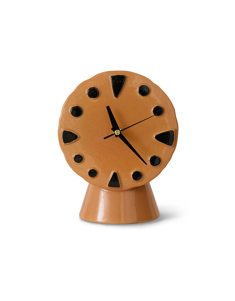 HKLIVING Retro ceramic clock PEACH