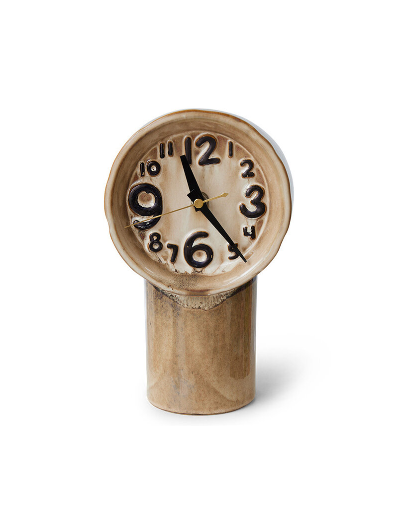 HKLIVING Retro ceramic clock CREAM