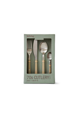 HKLIVING 70's cutlery OLIVE 16 delig