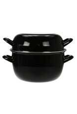 Cosy & Trendy Mosselpot Zwart  24 cm