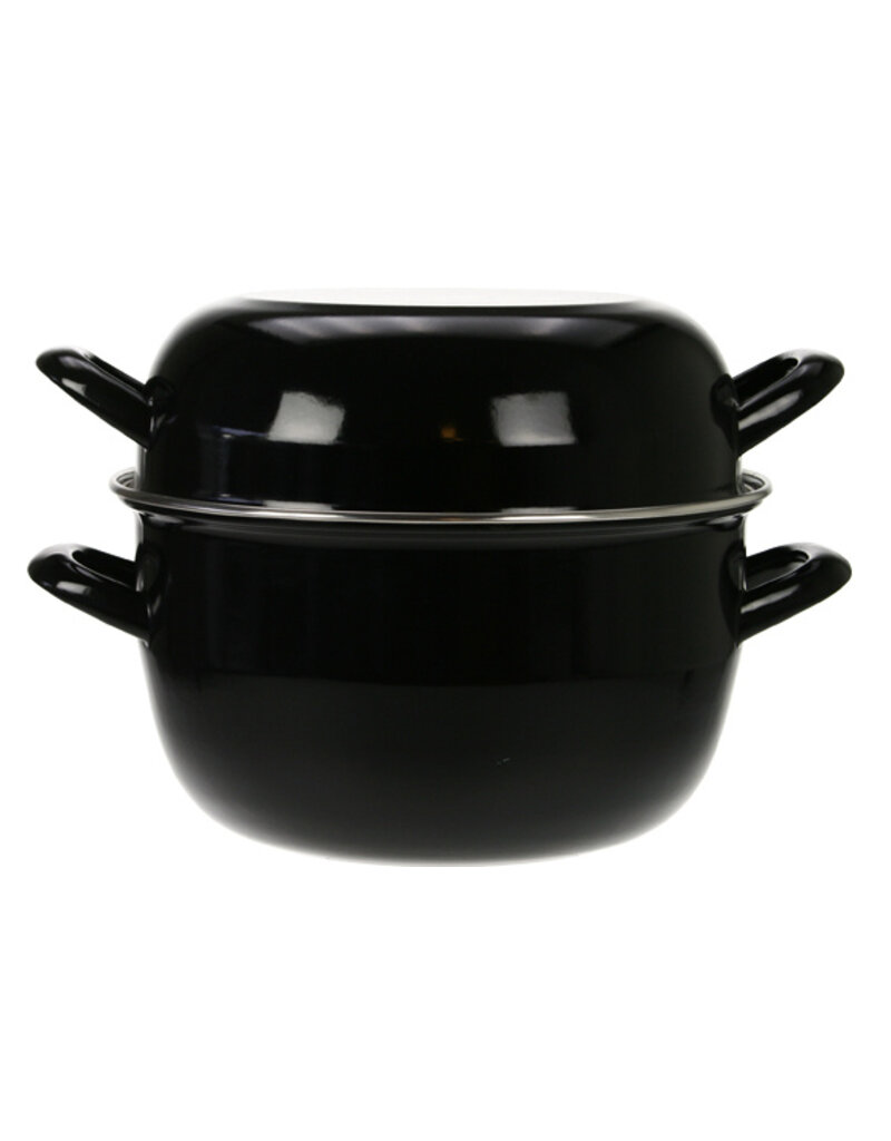 Cosy & Trendy Mosselpot Zwart  24 cm