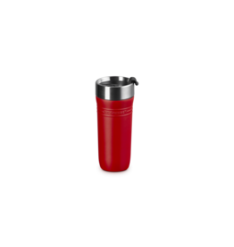 Le Creuset Thermosbeker on the go 0,35 L CERISE