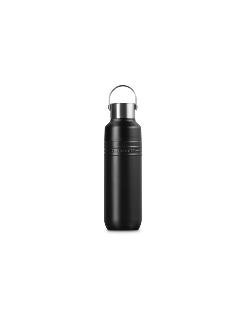 Le Creuset Drinkfles on the go 1 L MATZWART