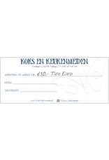 Koks en Keukenmeiden Cadeaubon 10 euro