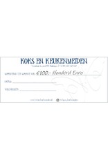 Koks en Keukenmeiden Cadeaubon 100 euro