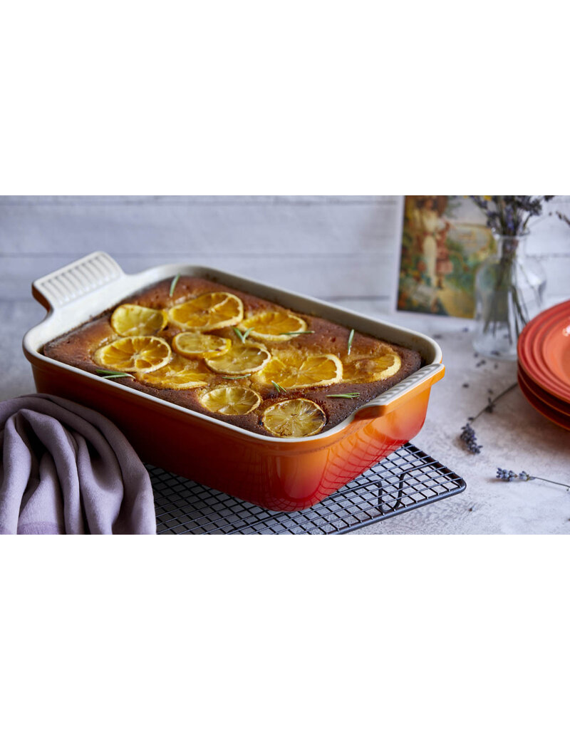 Le Creuset Rechthoekige ovenschotel 19x14 cm oranjerood