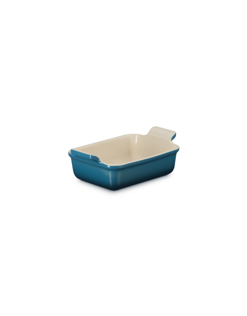 Le Creuset Rechthoekige Ovenschotel Deep Teal 13 x 19 cm