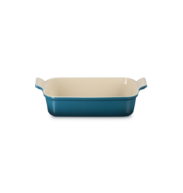 Le Creuset Rechthoekige Ovenschotel  Deep teal 19 x  26 cm