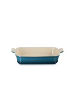 Creuset rechthoekige ovenschotel DEEP TEAL 32x24