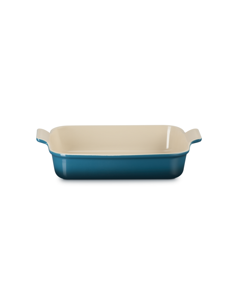 Creuset rechthoekige ovenschotel DEEP TEAL 32x24