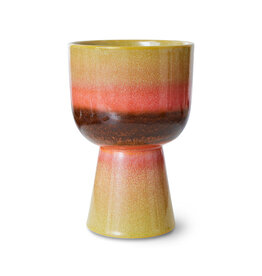 Retro flower pot LIME