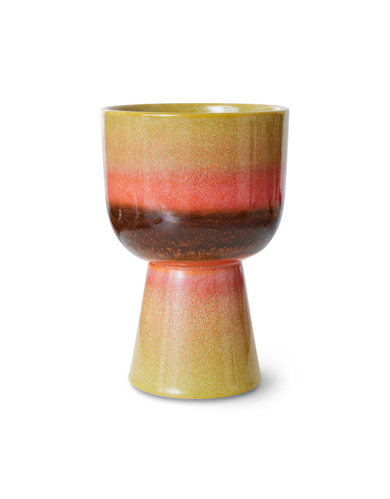Retro flower pot LIME