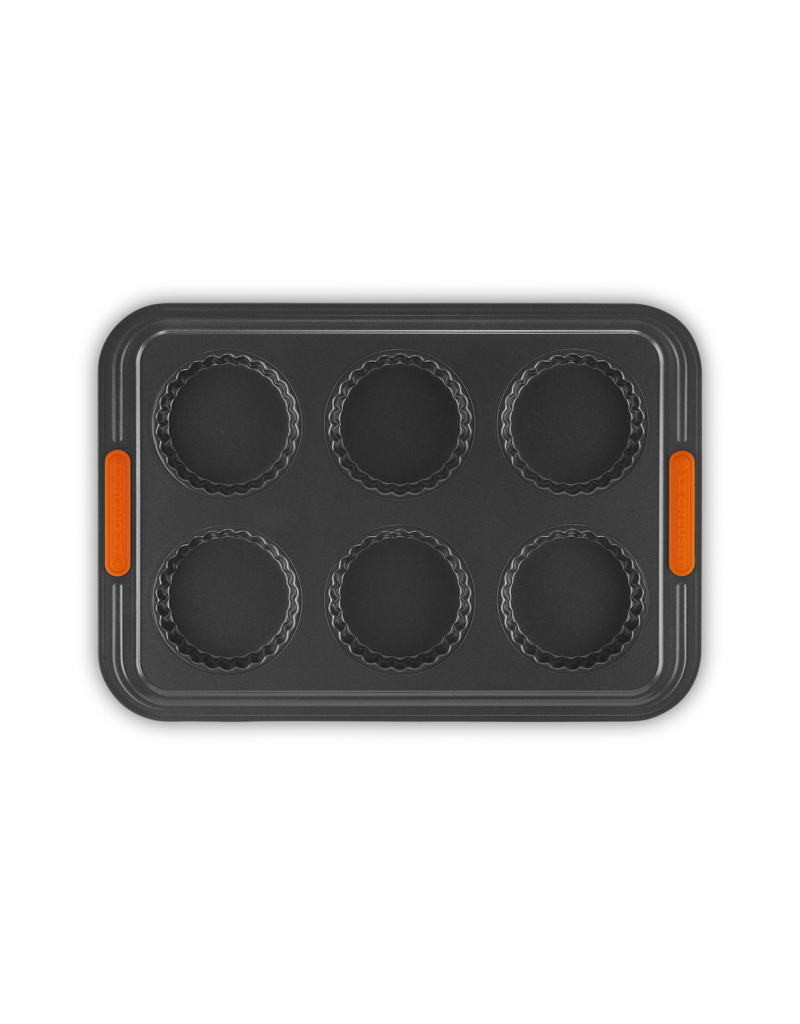 Creuset bakvorm voor 6 tartelettes