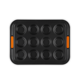 Creuset bakvorm voor 12 muffins