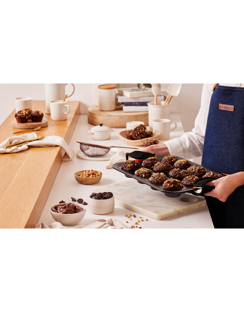 Creuset bakvorm voor 12 muffins