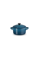 Le Creuset Mini braad/stoofpannetje 10x5cm DEEP TEAL