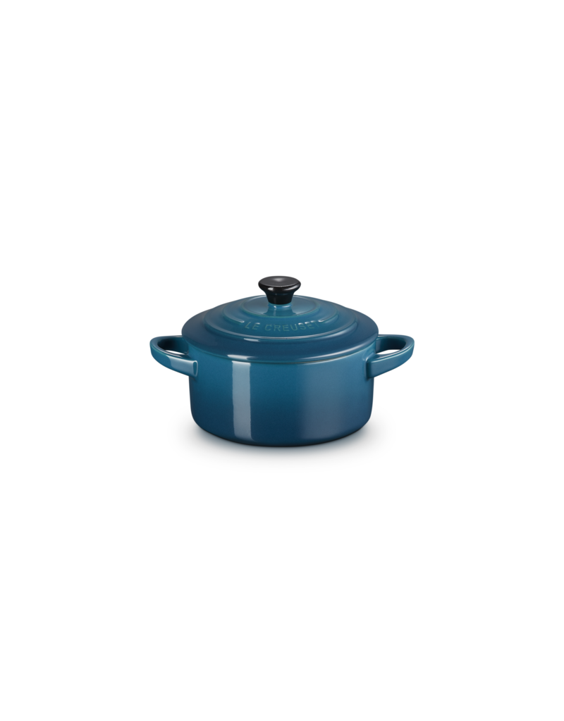Le Creuset Mini braad/stoofpannetje 10x5cm DEEP TEAL