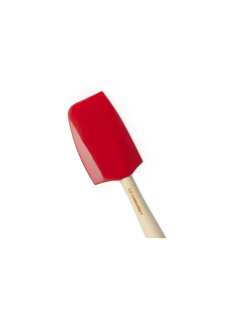 Creuset premium Medium spatel KERSENROOD