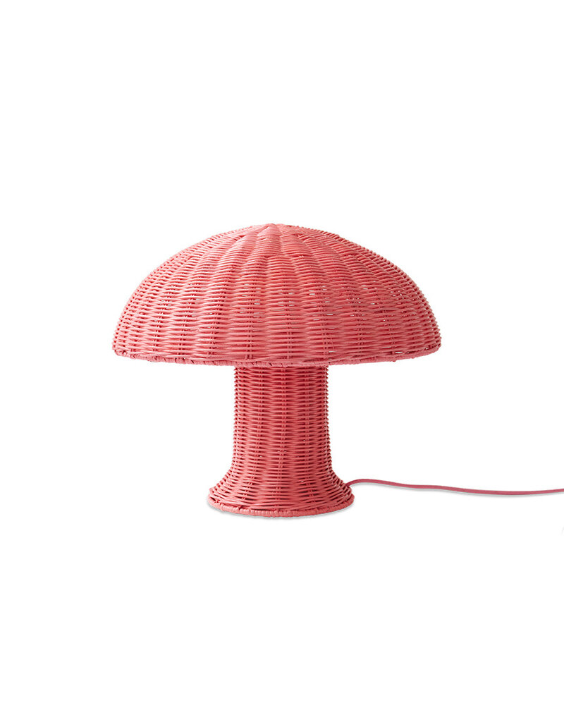 Rattan table lamp BLUSH