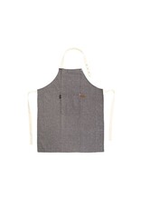 Tiseco schort fishbone grijs