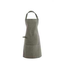 Tiseco schort myrna olive green 74 x 85 cm