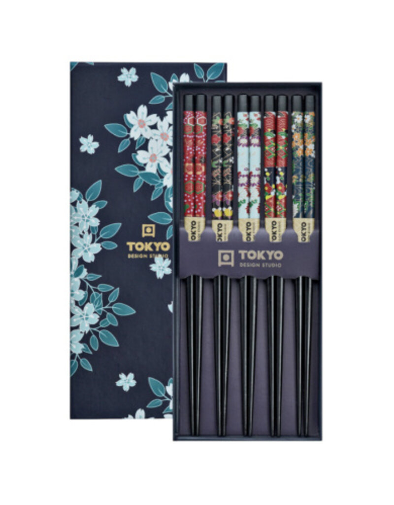 Tokyo chopsticks cherry blossom blue