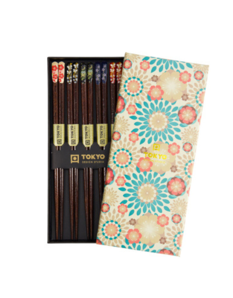 Tokyo TOKYO chopstick set WOOD FLORAL