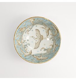 Tokyo TOKYO CRANE LIGHTBLUE BOWL 500ML