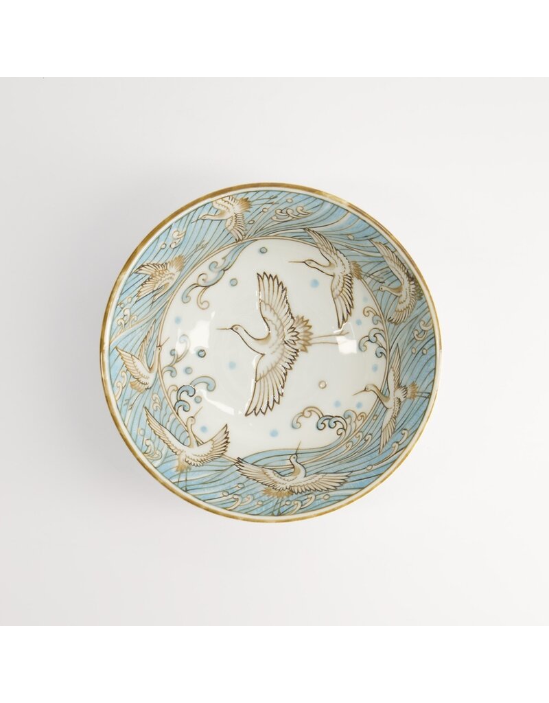 Tokyo TOKYO CRANE LIGHTBLUE BOWL 500ML