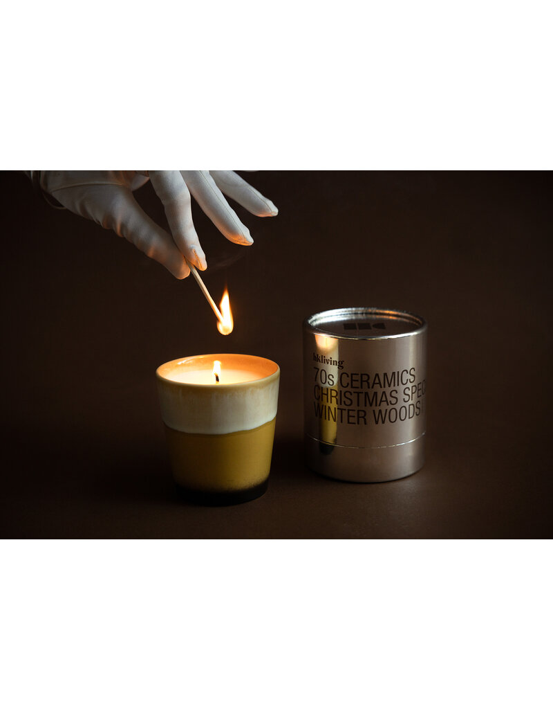 HKLIVING 70's ceramics Christmas special WINTER WOODS