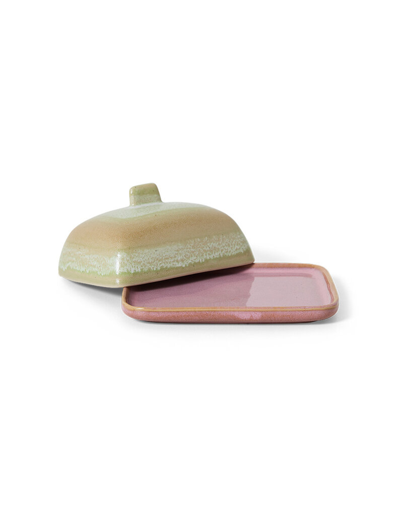 HK BUTTER DISH SKYLINE