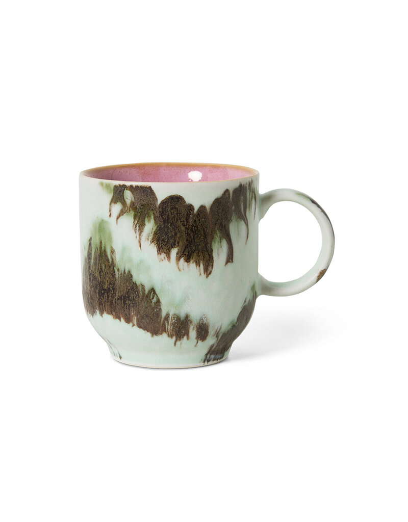 HKLIVING 70's cafe mug TIDE