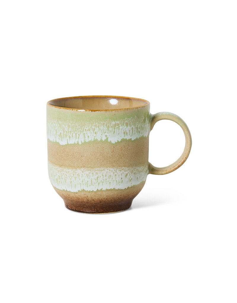 70's cafe mug UMBER