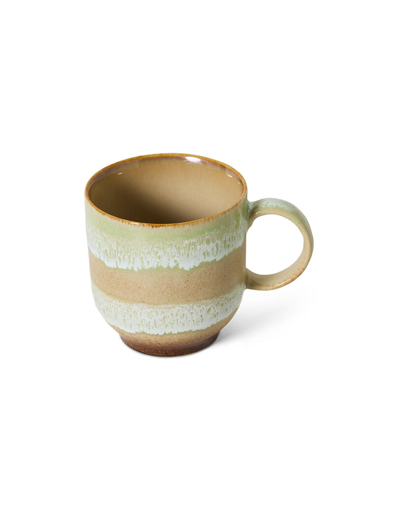 70's cafe mug UMBER