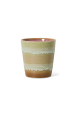 70's coffee mug UMBER